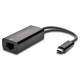 Kensington USB-C RJ-45 Negro adaptador de cable K33475WW